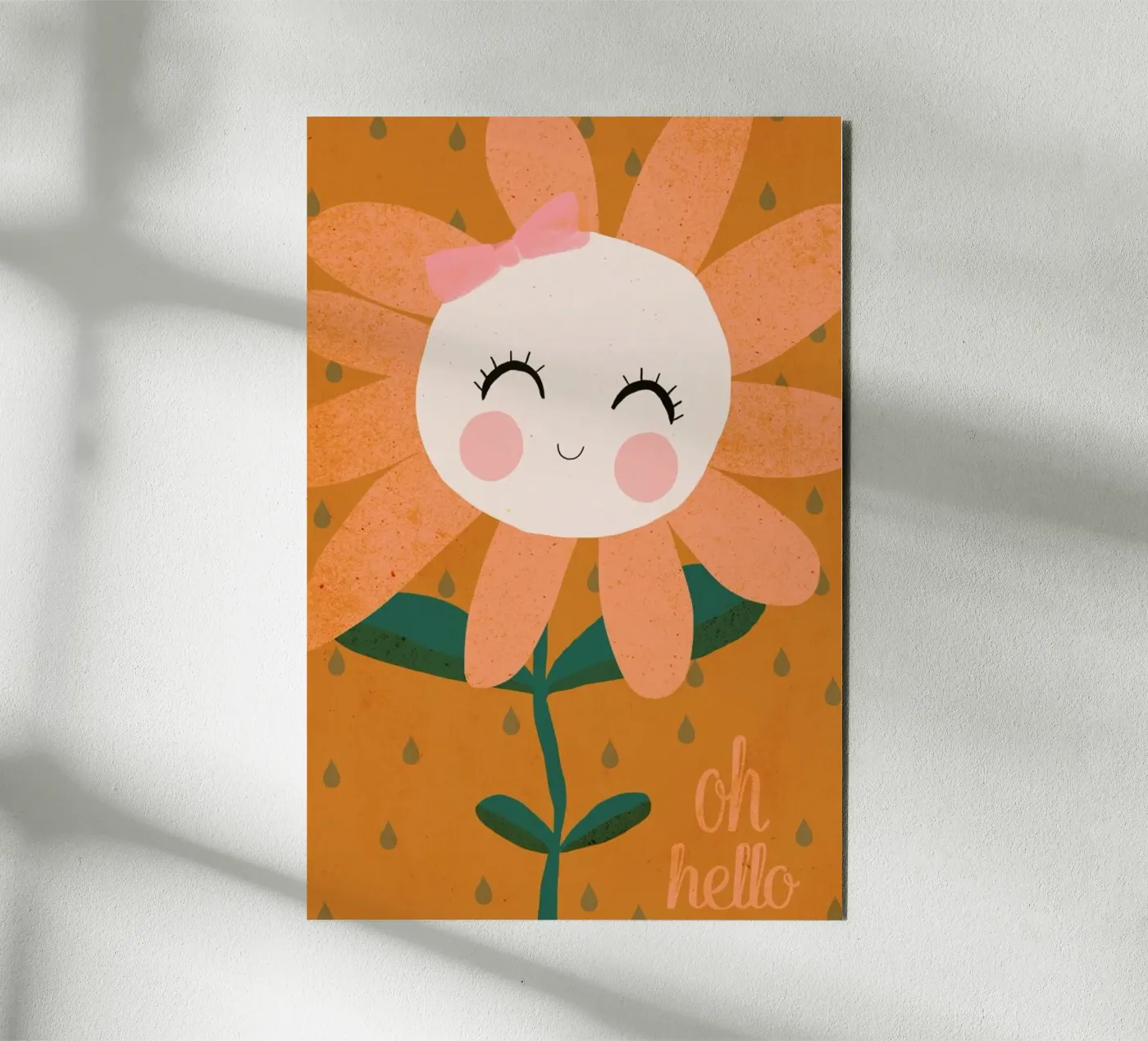 Oh Hello alluminio dibond da treechild