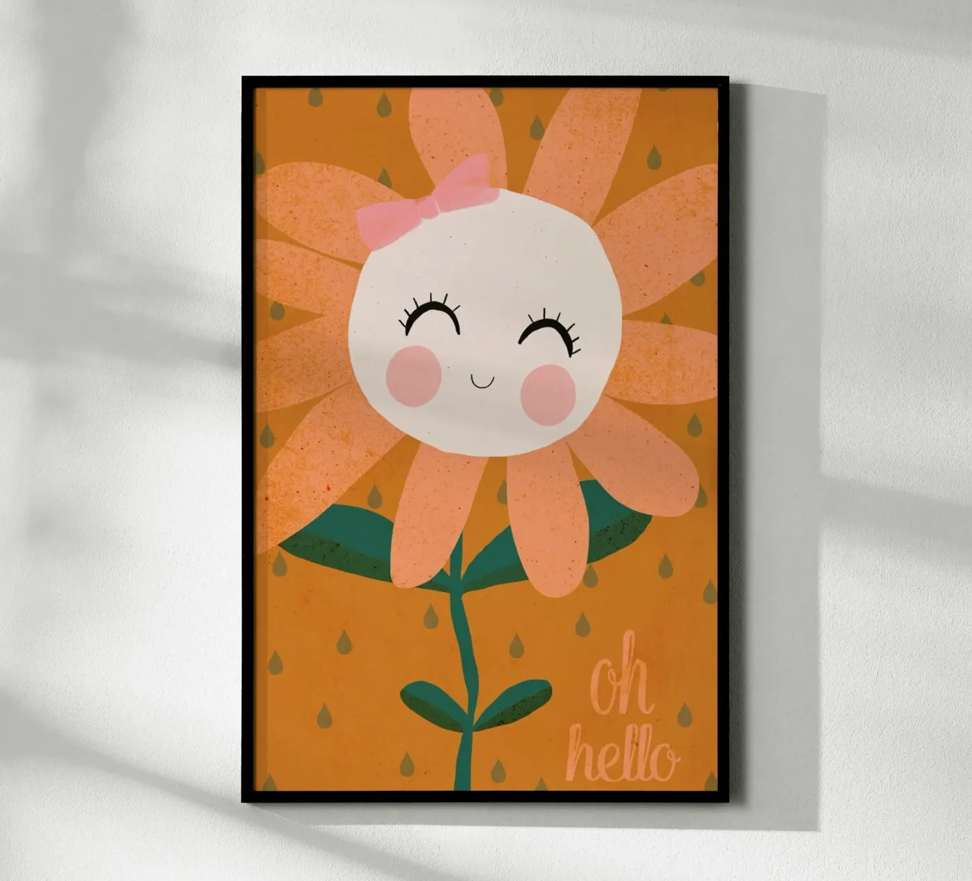 Oh Hello poster by treechild