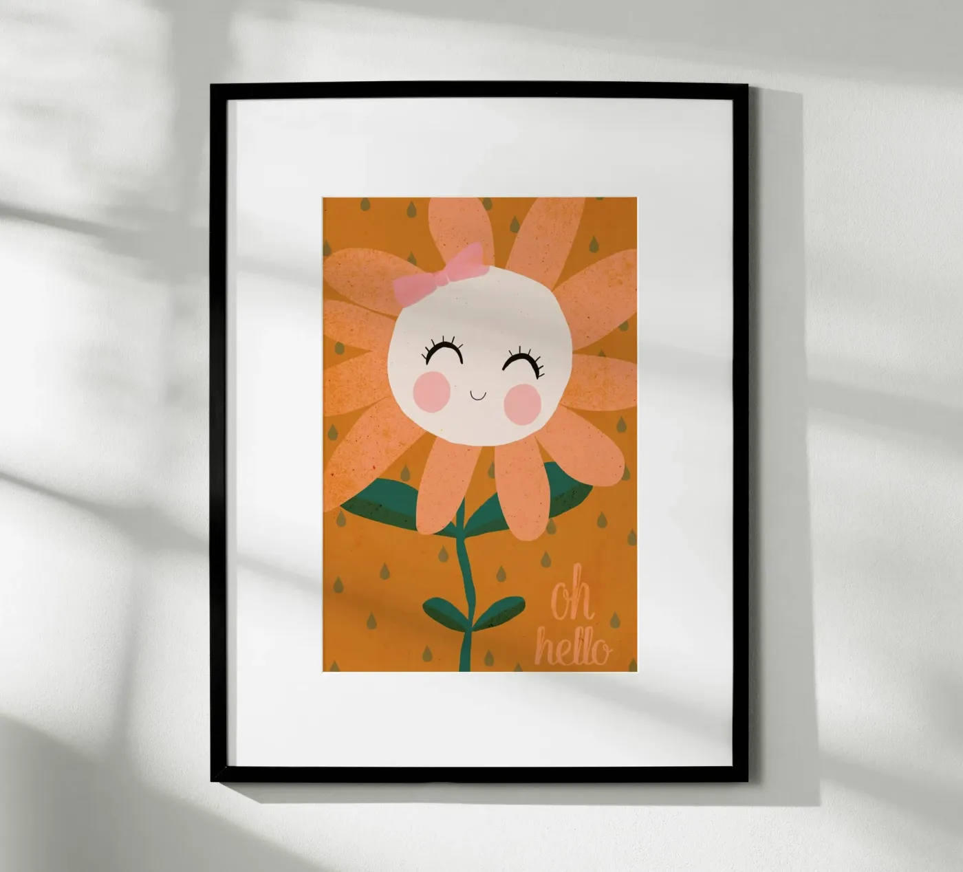 Oh Hello poster by treechild