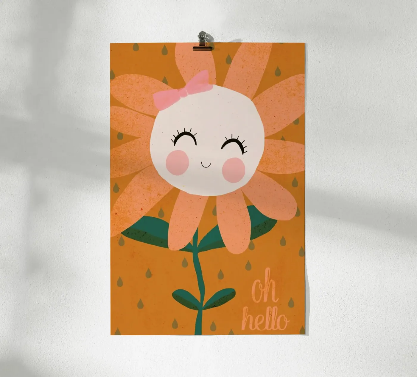 Oh Hello poster by treechild