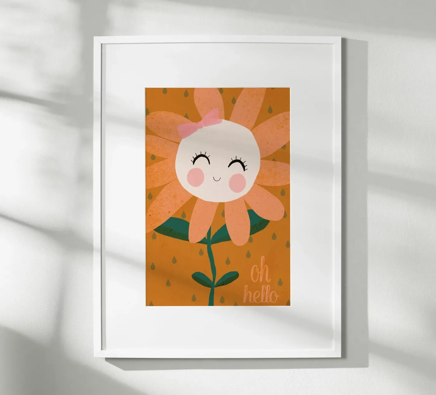 Oh Hello poster by treechild