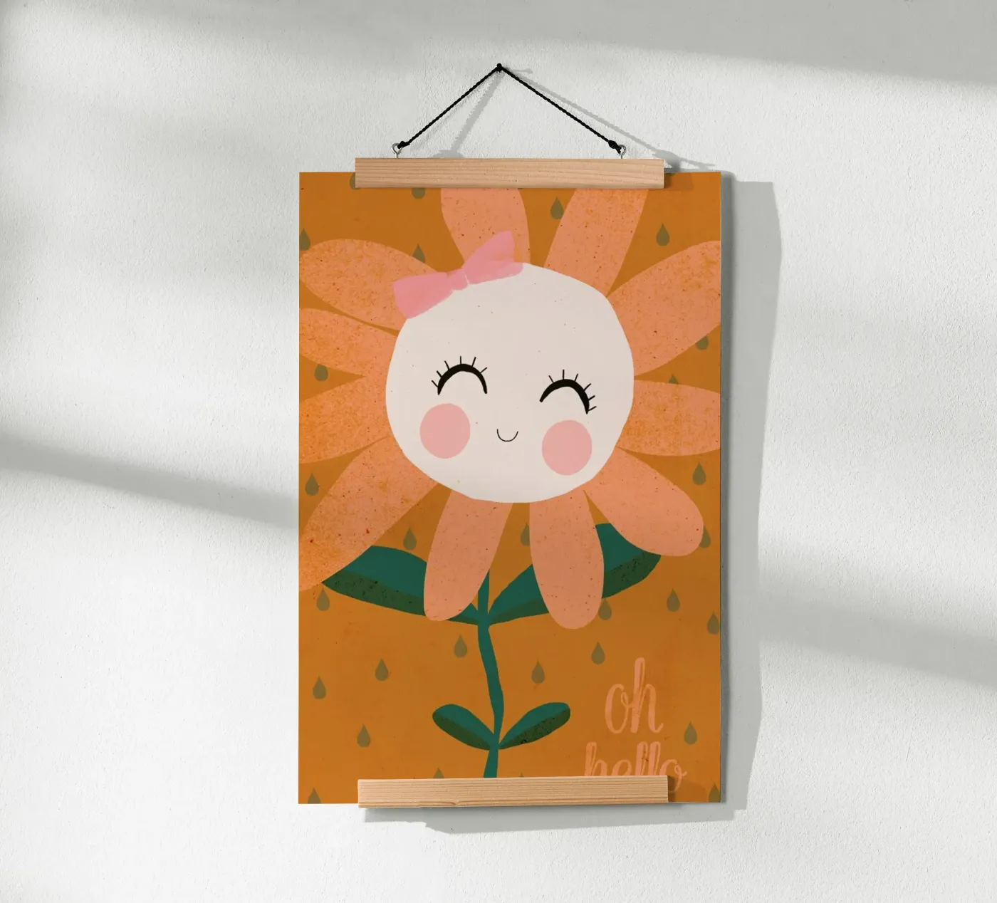 Oh Hello poster by treechild