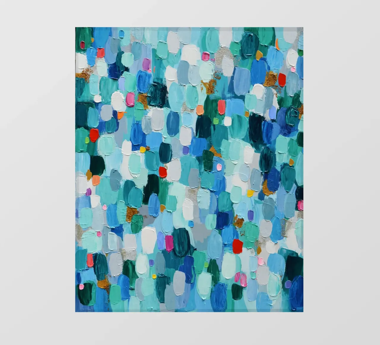 Emerald Confetti telo in pvc da annmariecoolick