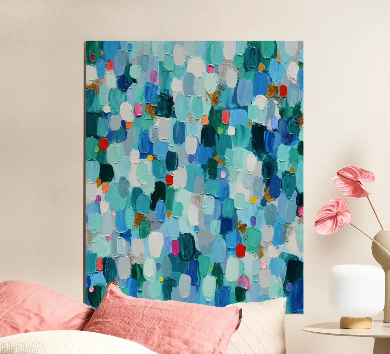 Emerald Confetti poster da annmariecoolick