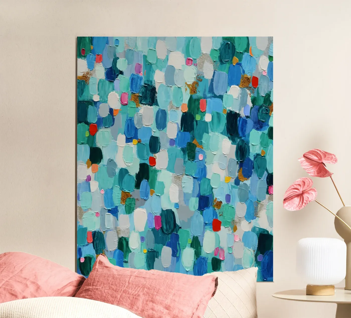 Emerald Confetti poster da annmariecoolick