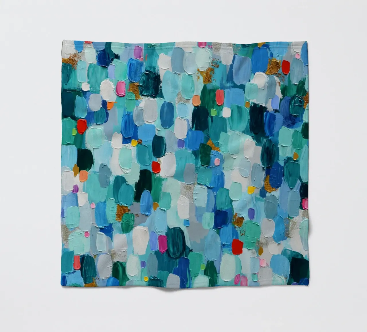 Emerald Confetti coperta in pile da annmariecoolick
