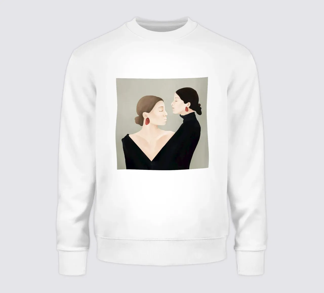 Aligned Model Flow Sweatshirt von Flow Line