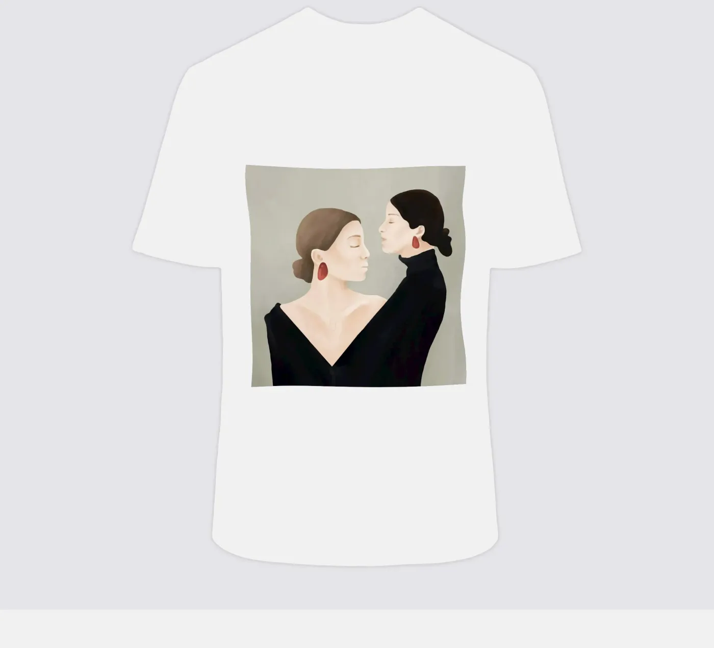 Aligned Model Flow t-shirt da Flow Line