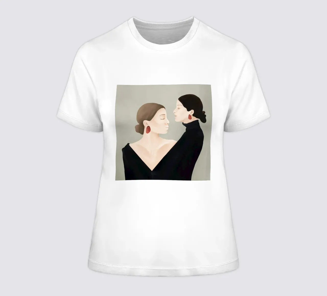 Aligned Model Flow t-shirt da donna da Flow Line