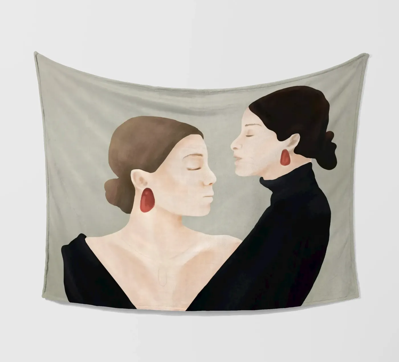 Aligned Model Flow plaid polaire de Flow Line