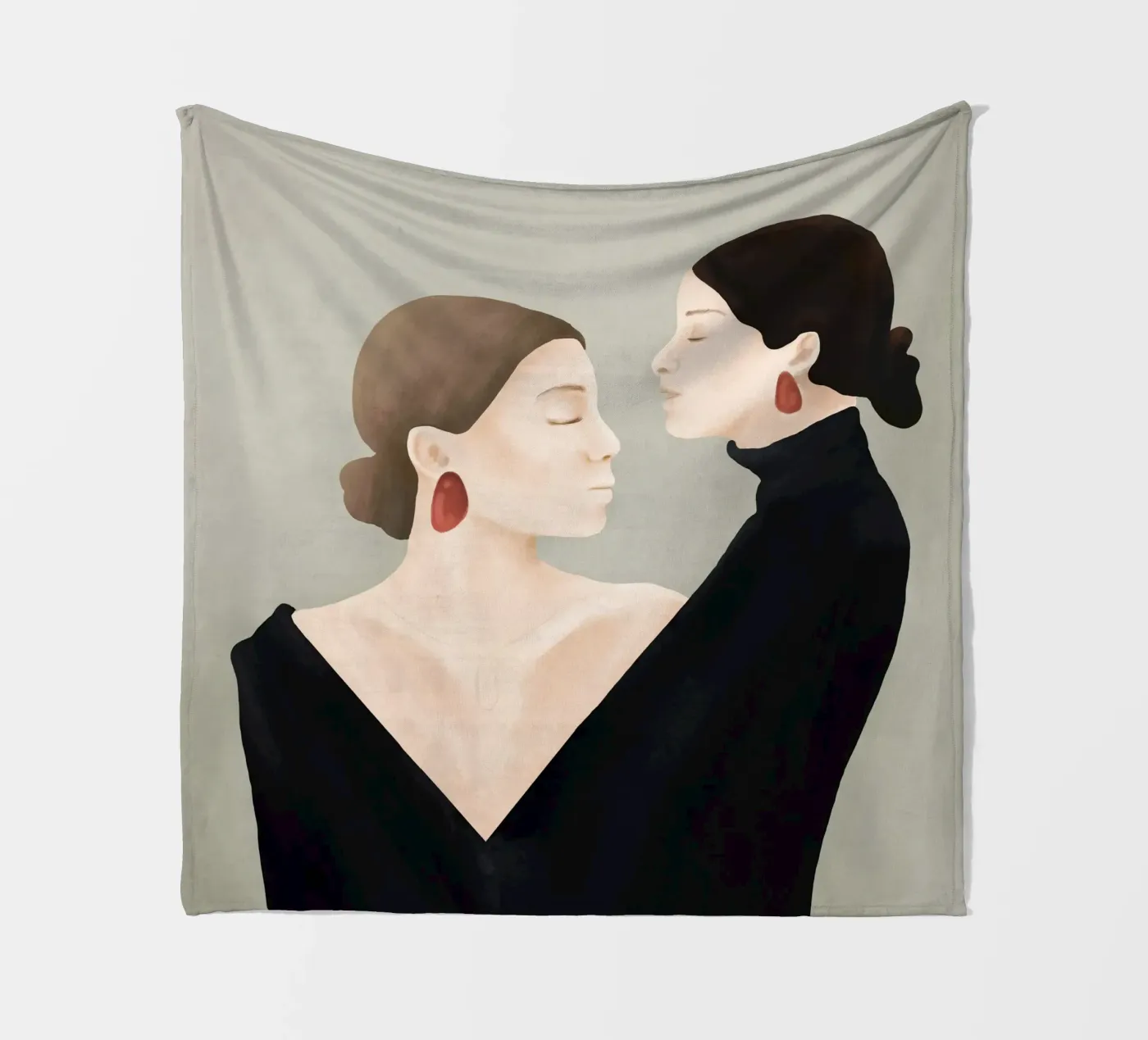 Aligned Model Flow plaid polaire de Flow Line