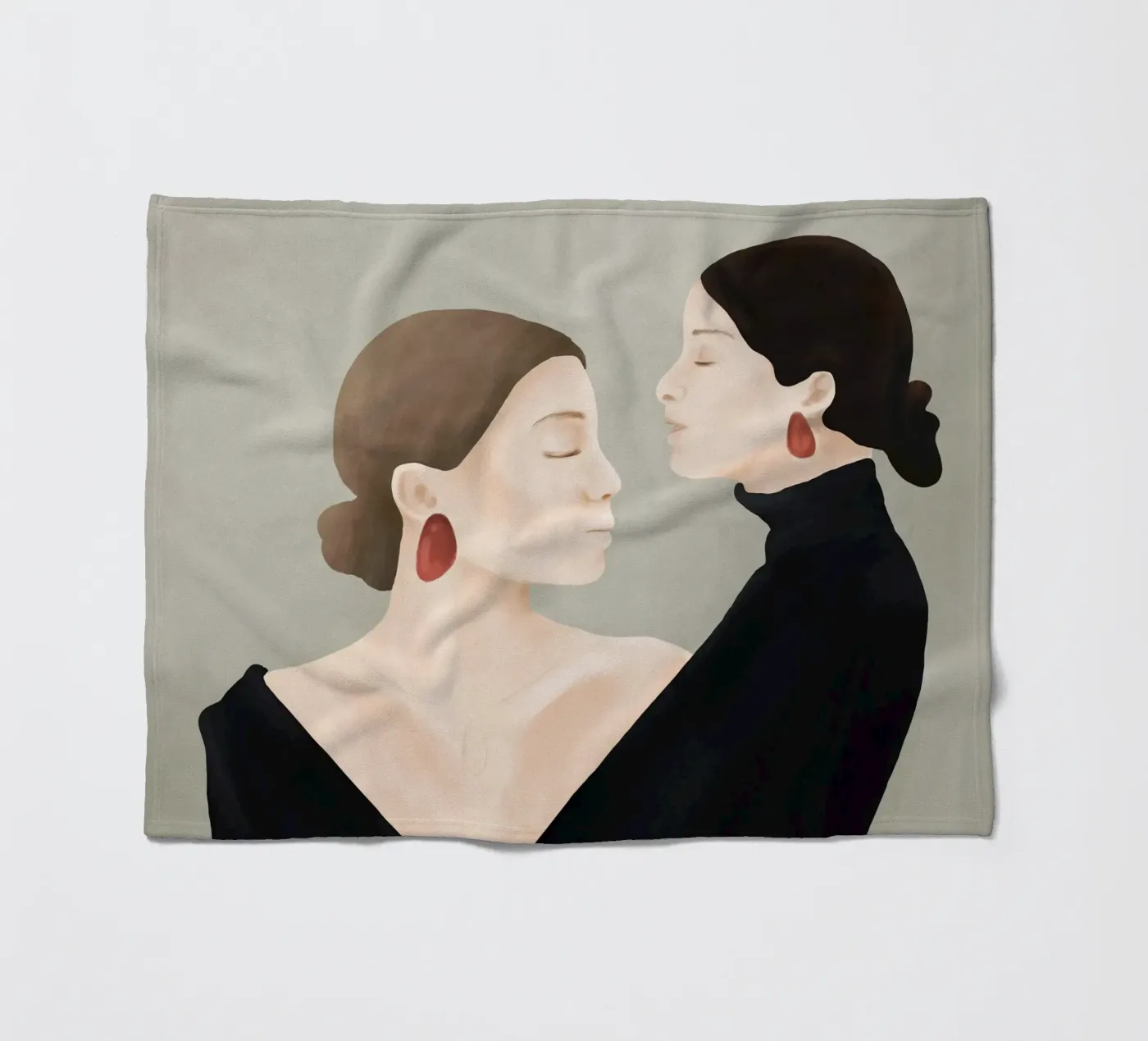 Aligned Model Flow plaid polaire de Flow Line