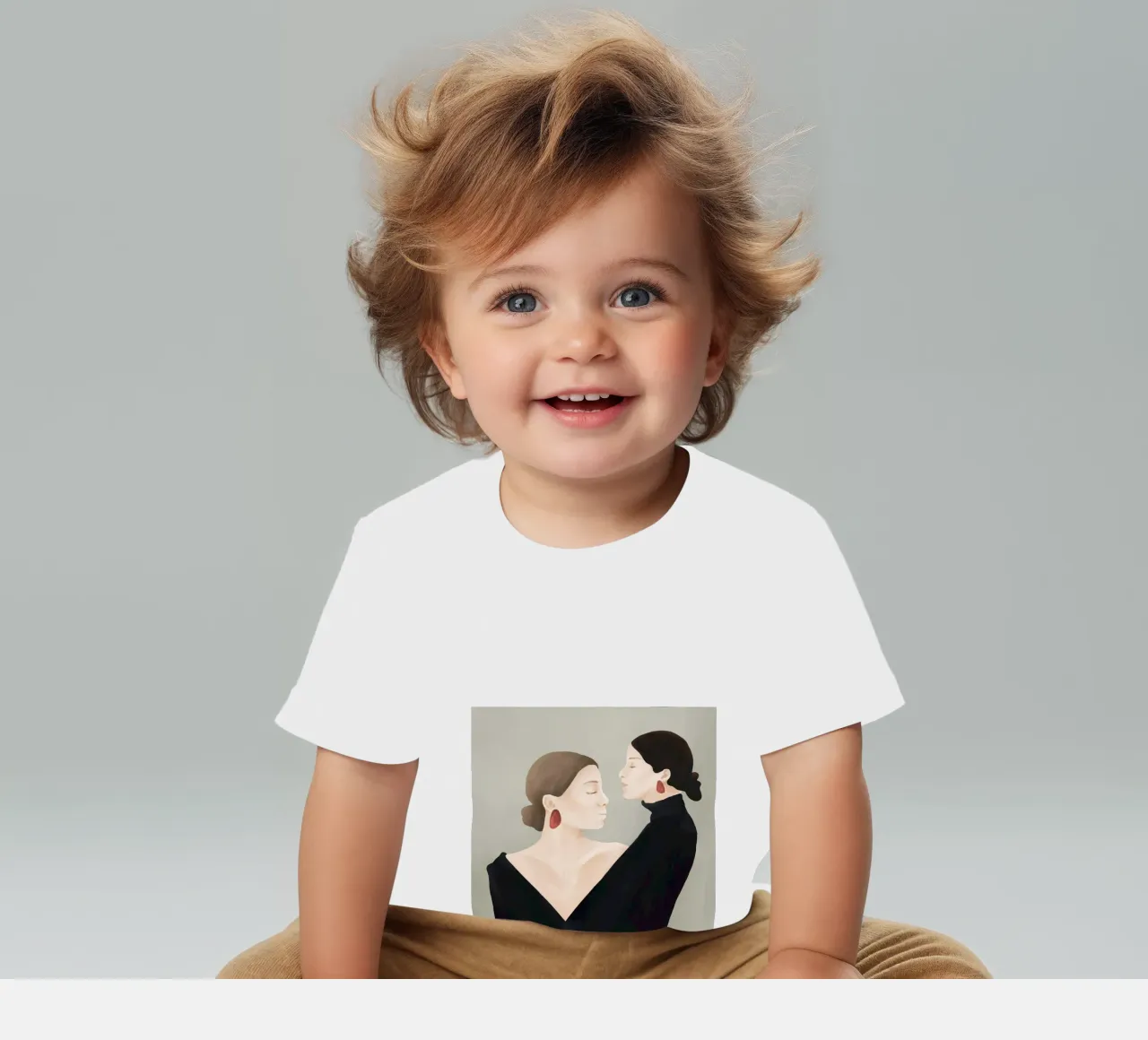 Aligned Model Flow maglietta neonato da Flow Line