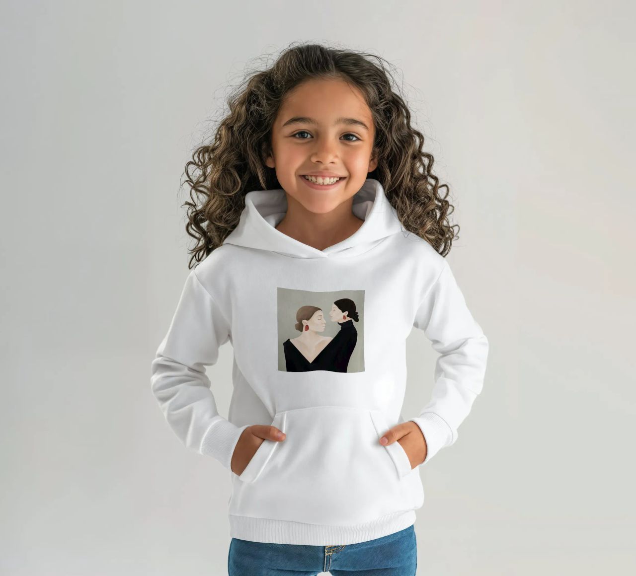 Aligned Model Flow sudadera con capucha para niño de Flow Line