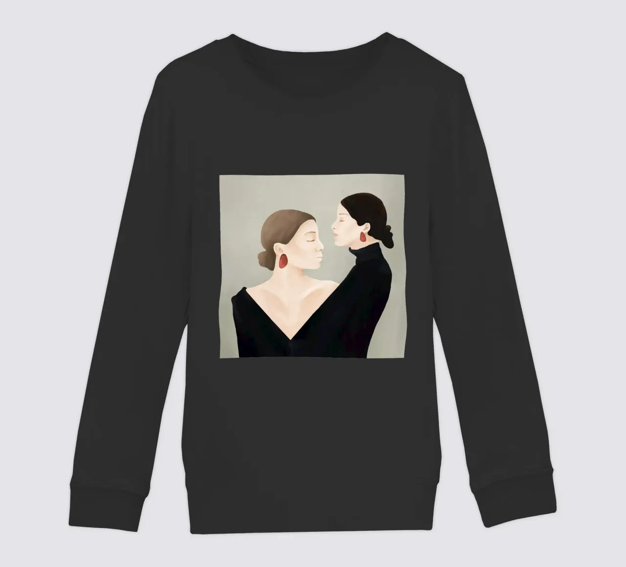 Aligned Model Flow felpa bambino da Flow Line