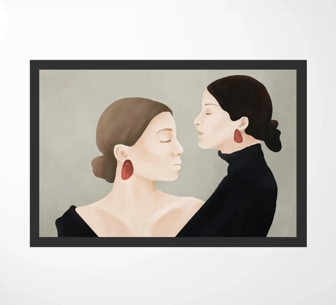 Aligned Model Flow Fußmatte von Flow Line