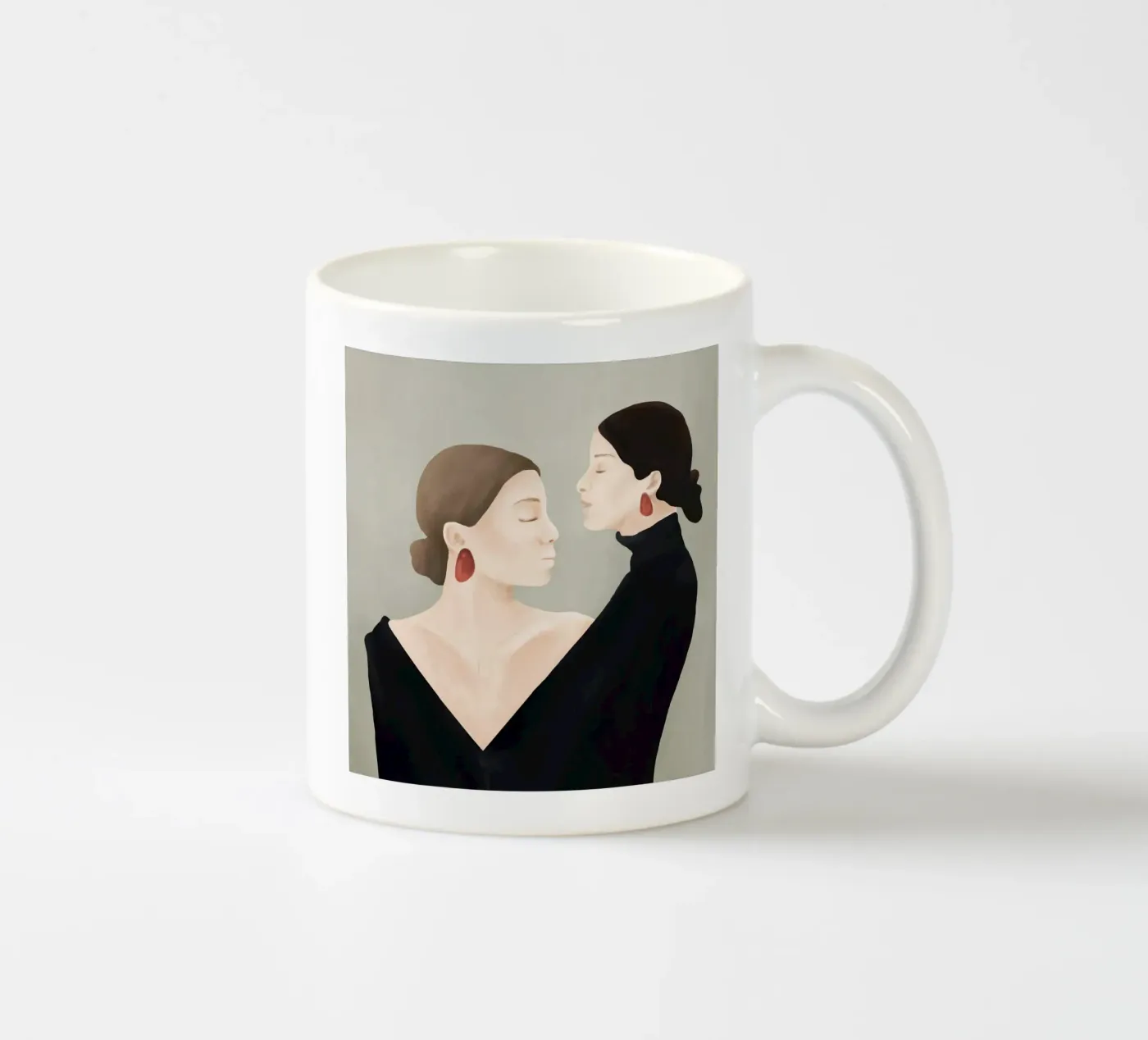 Aligned Model Flow ceramic mug by Flow Line