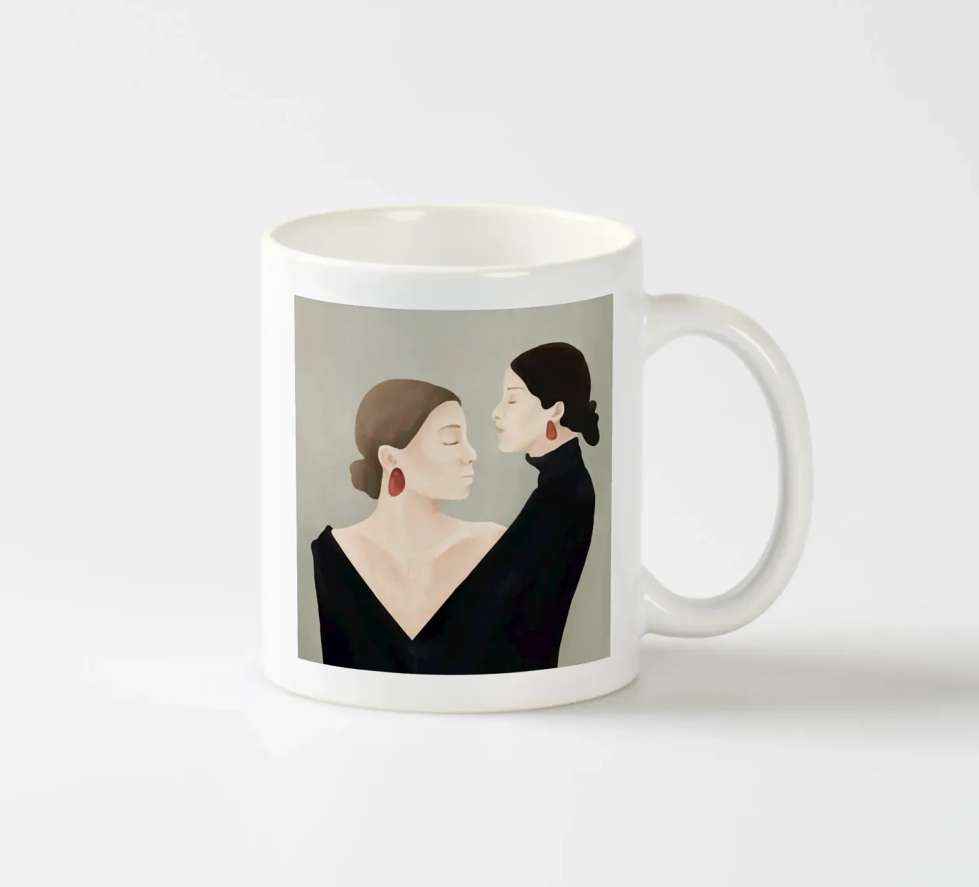 Aligned Model Flow ceramic mug by Flow Line