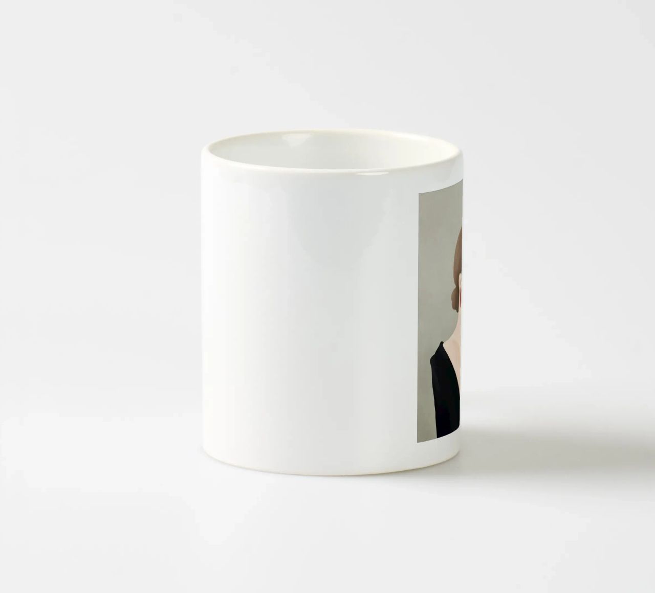 Aligned Model Flow taza de cerámica de Flow Line