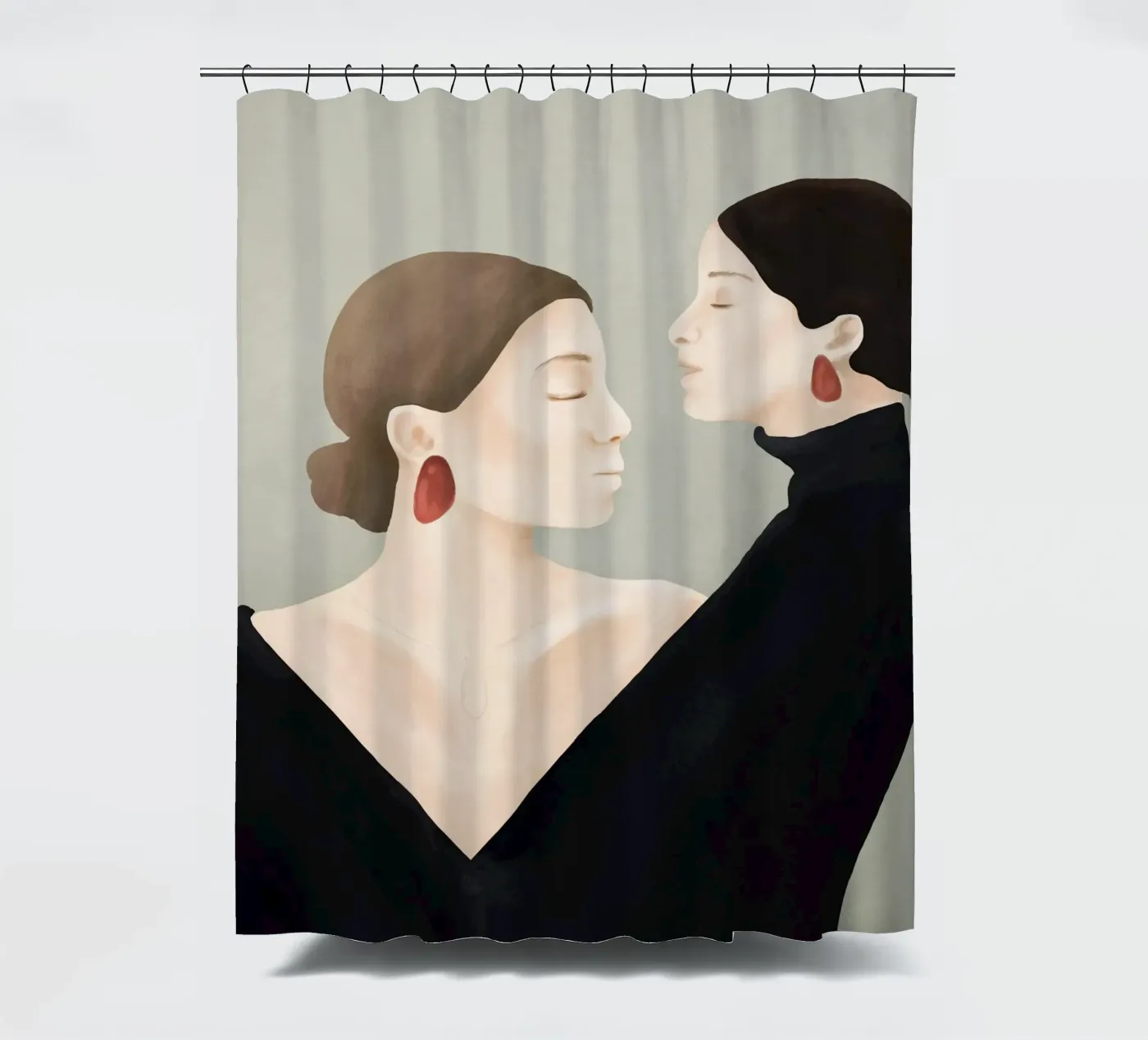 Aligned Model Flow douchegordijn van Flow Line