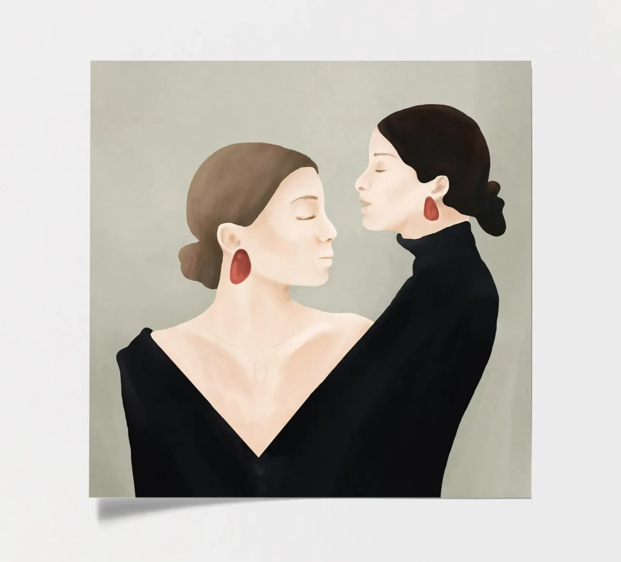 Aligned Model Flow stickervel van Flow Line