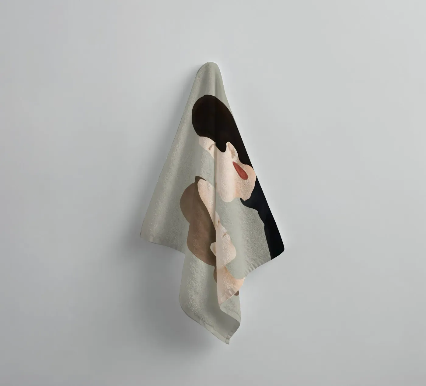 Aligned Model Flow badhanddoek van Flow Line