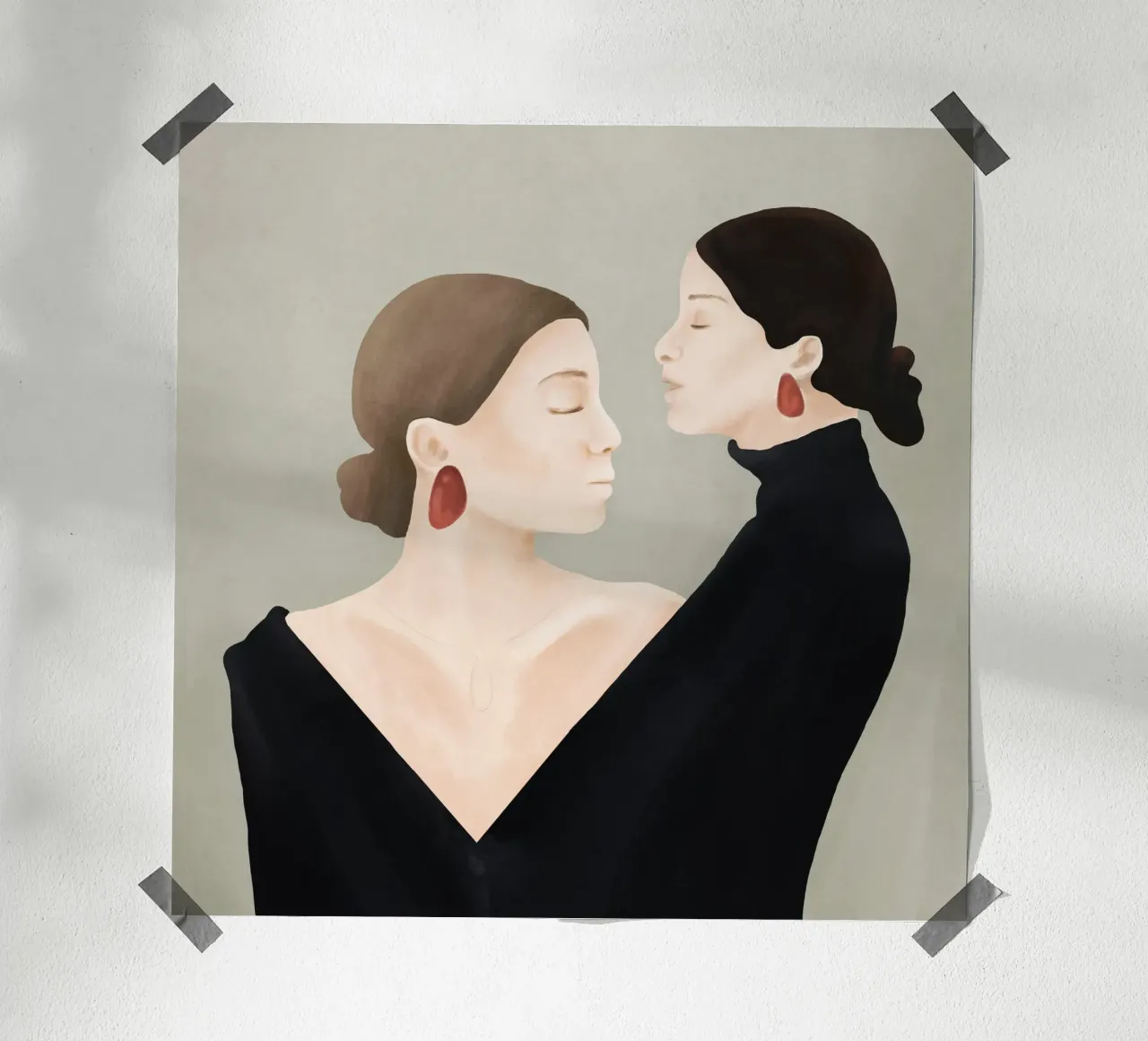 Aligned Model Flow carta hahnemühle da Flow Line