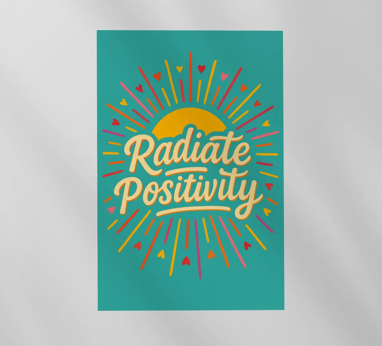 Radiate Positivity pellicola backlit da Wall of Whispers