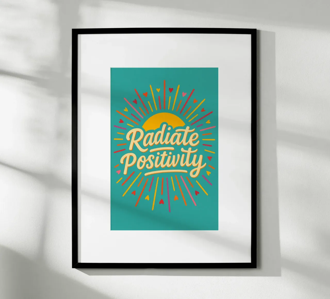 Radiate Positivity carta hahnemühle da Wall of Whispers