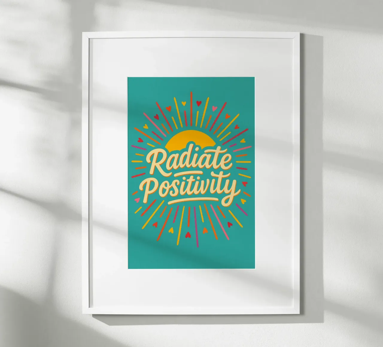 Radiate Positivity carta hahnemühle da Wall of Whispers