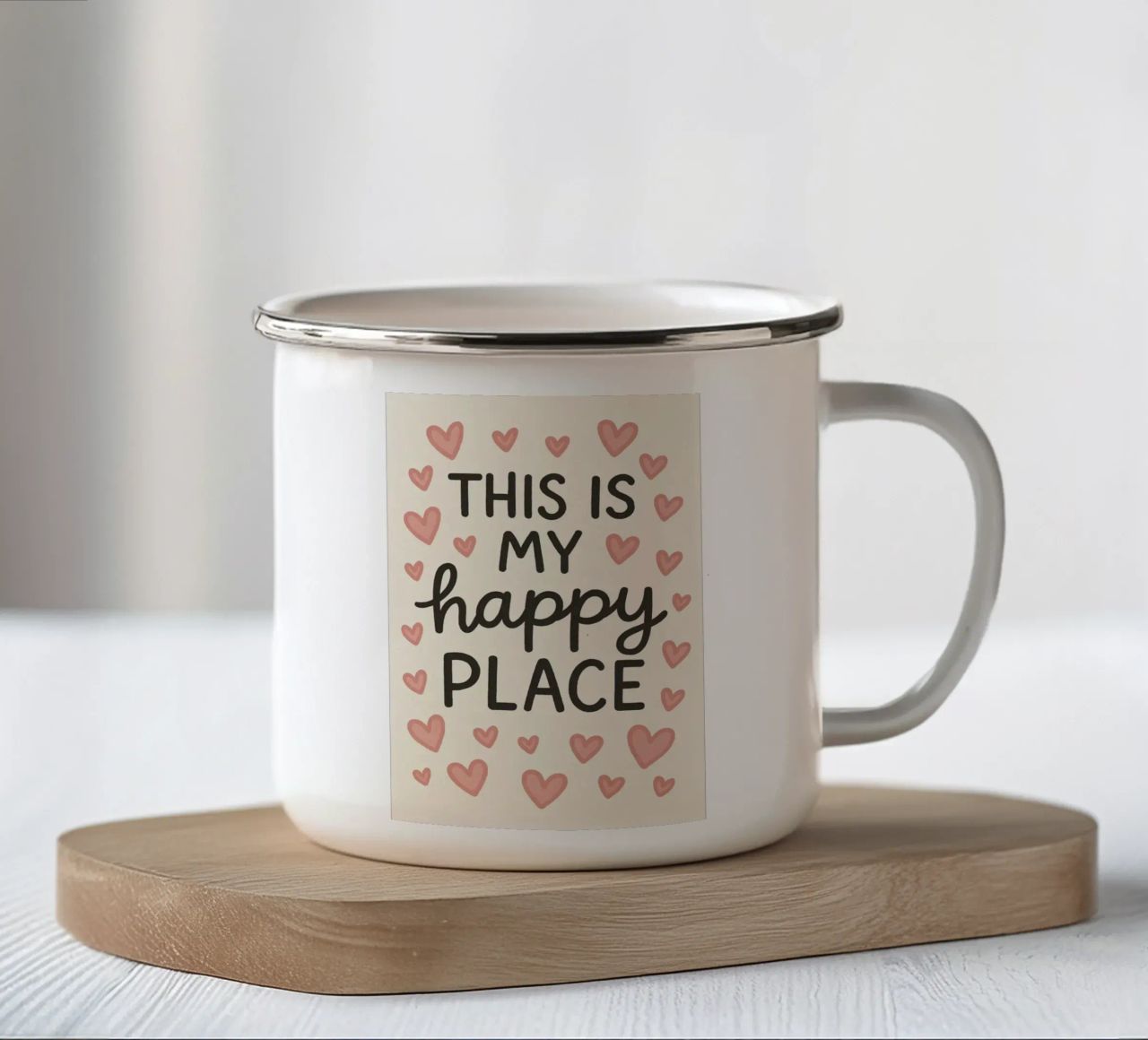This is my Happy Place tazza in smalto da Wall of Whispers