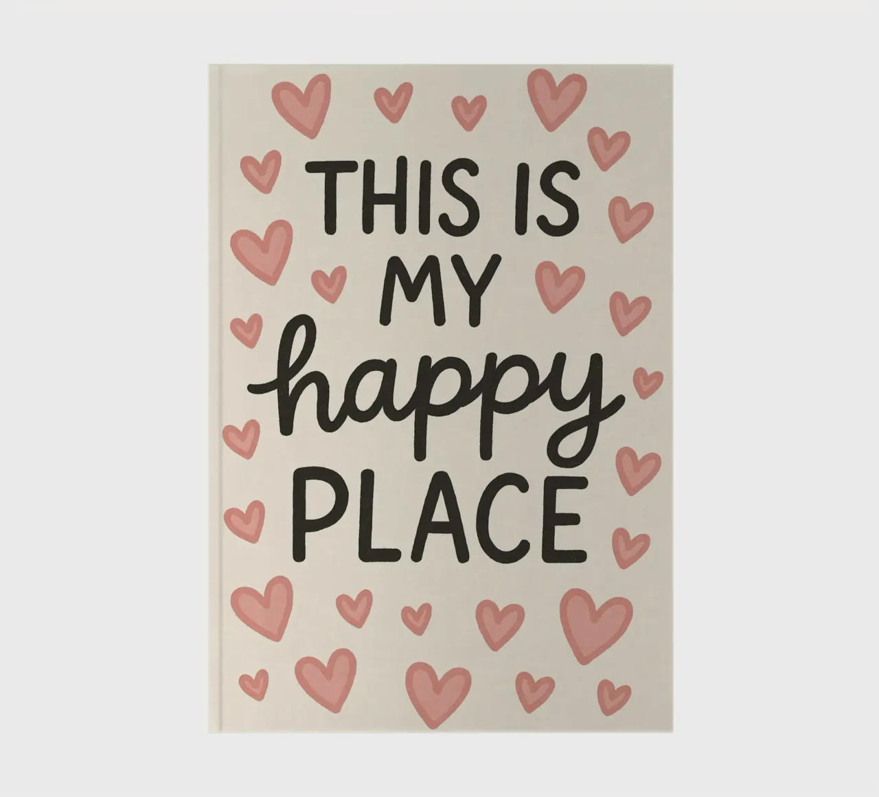 This is my Happy Place notebook by Wall of Whispers
