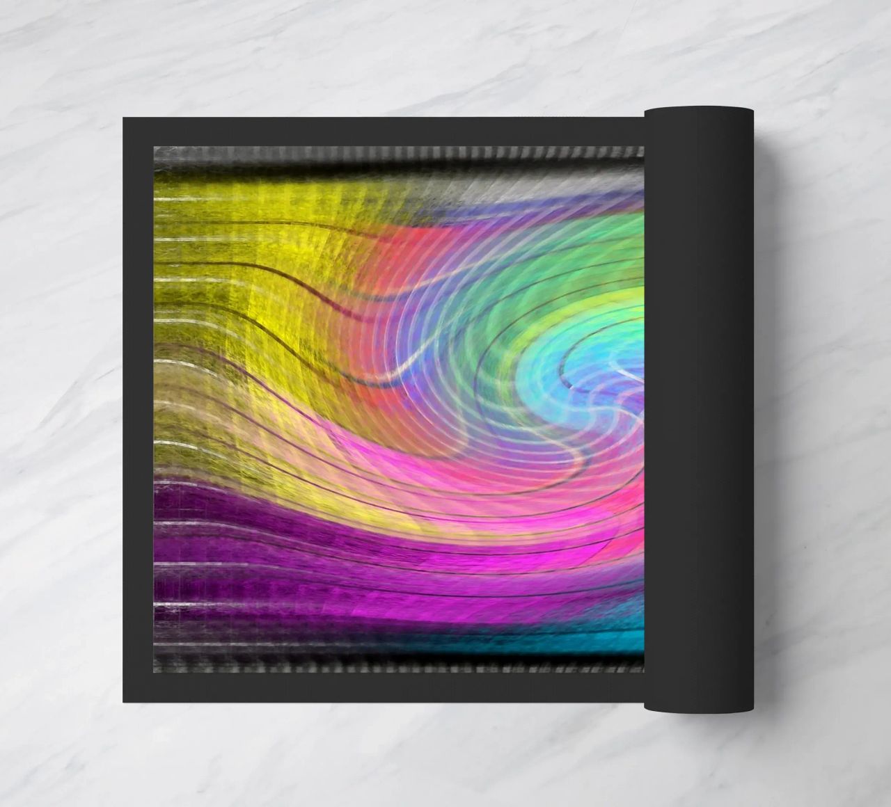 Lo spettro dei colori nel vortice zerbino da Gürsel Yesil Digital Art
