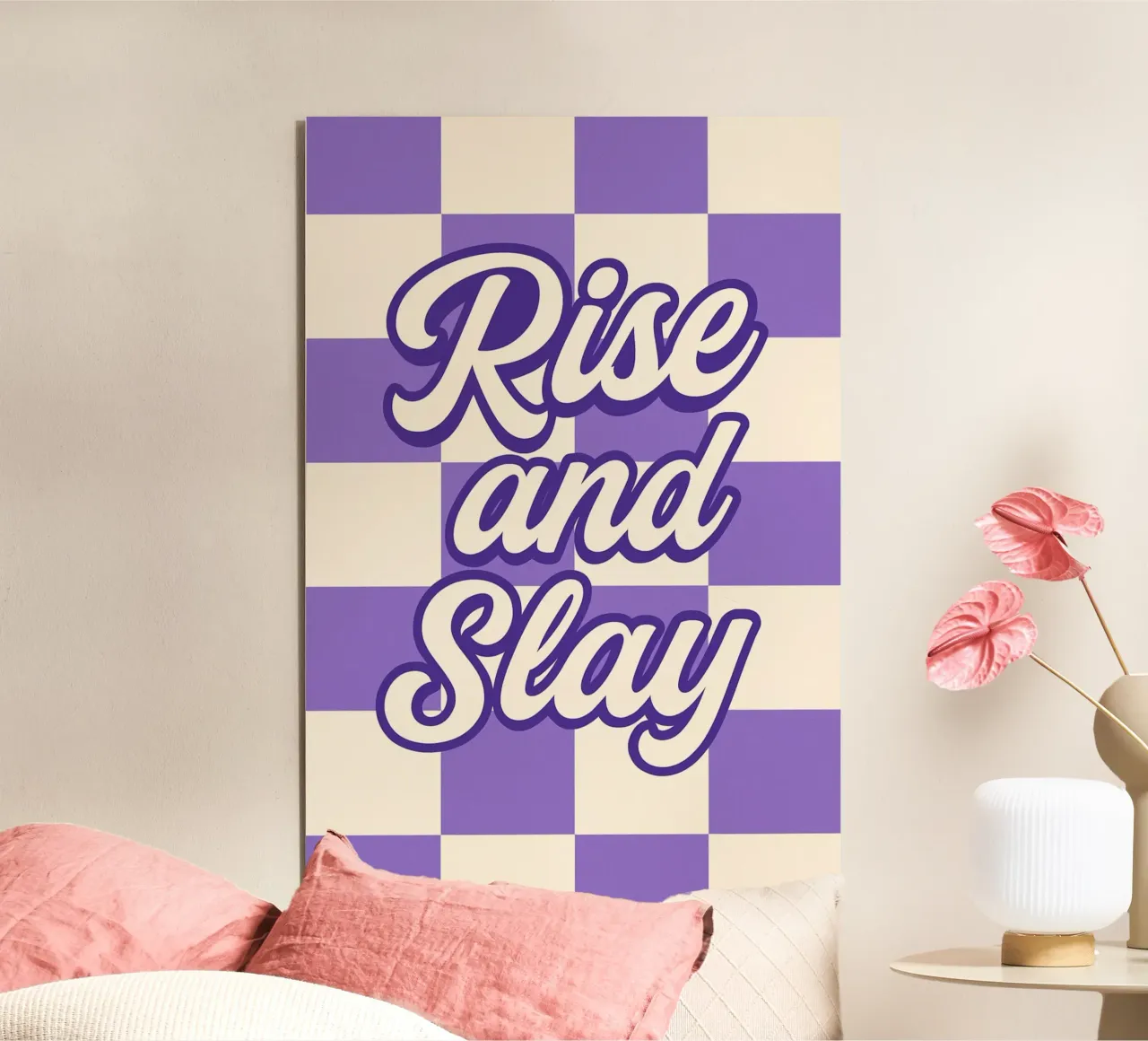 Rise and Slay alluminio dibond da Wall of Whispers