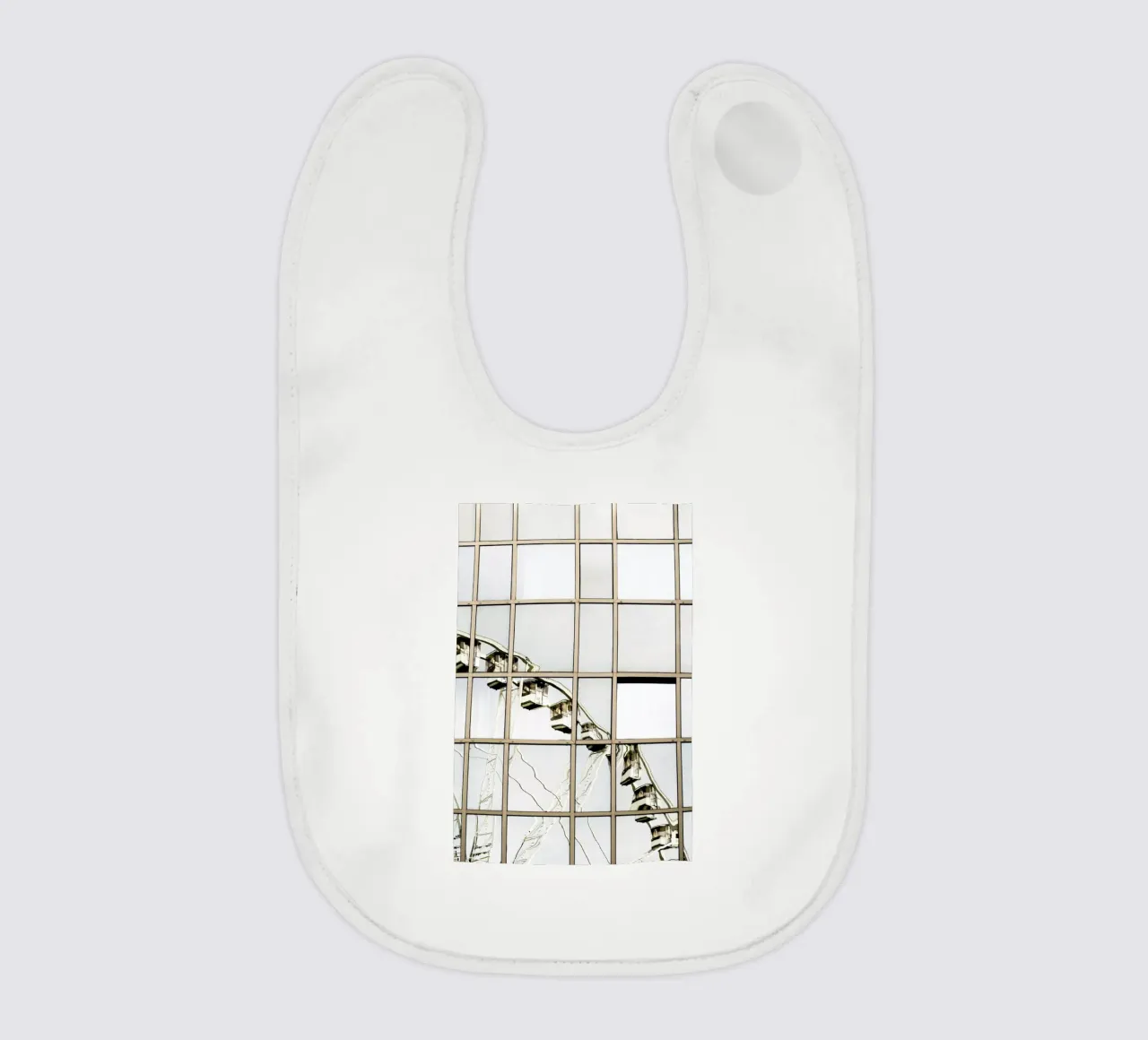 Ferris Wheel Reflection bavaglino da Babett Schultze