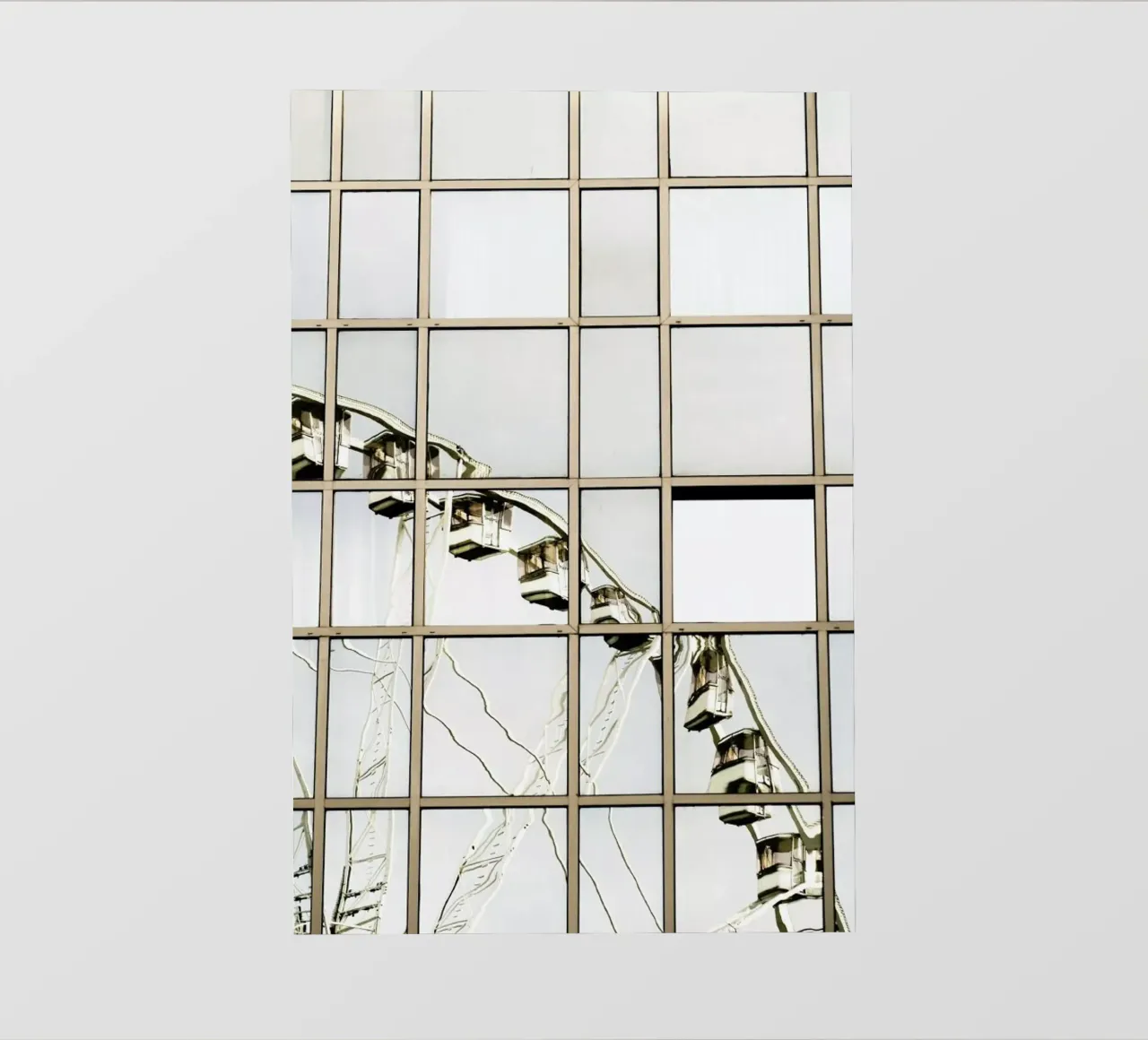 Ferris Wheel Reflection telo in pvc da Babett Schultze