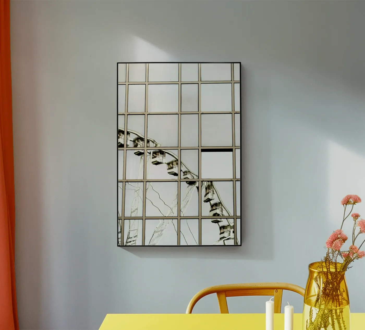 Ferris Wheel Reflection plexiglas de Babett Schultze