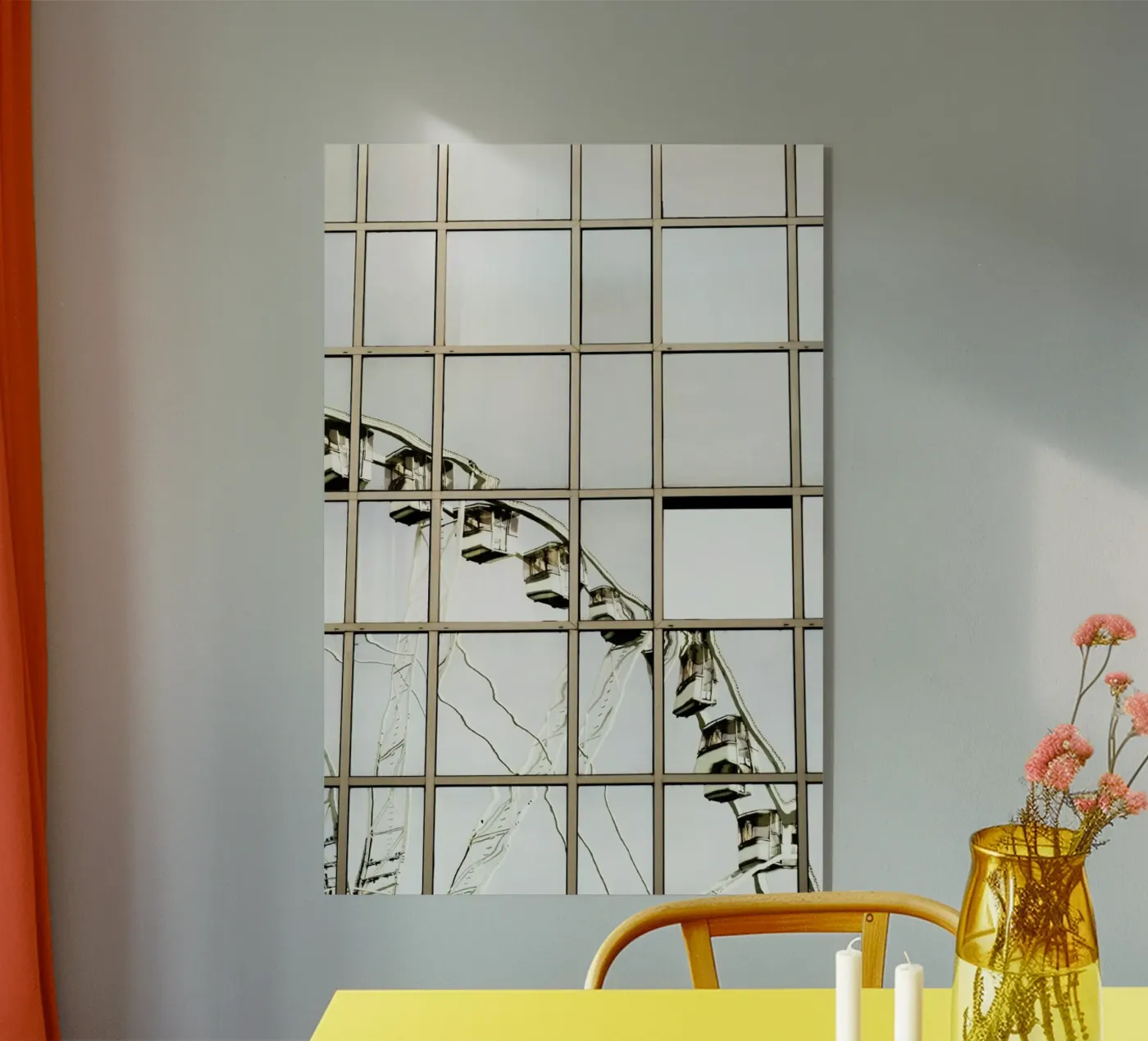 Ferris Wheel Reflection plexiglas de Babett Schultze