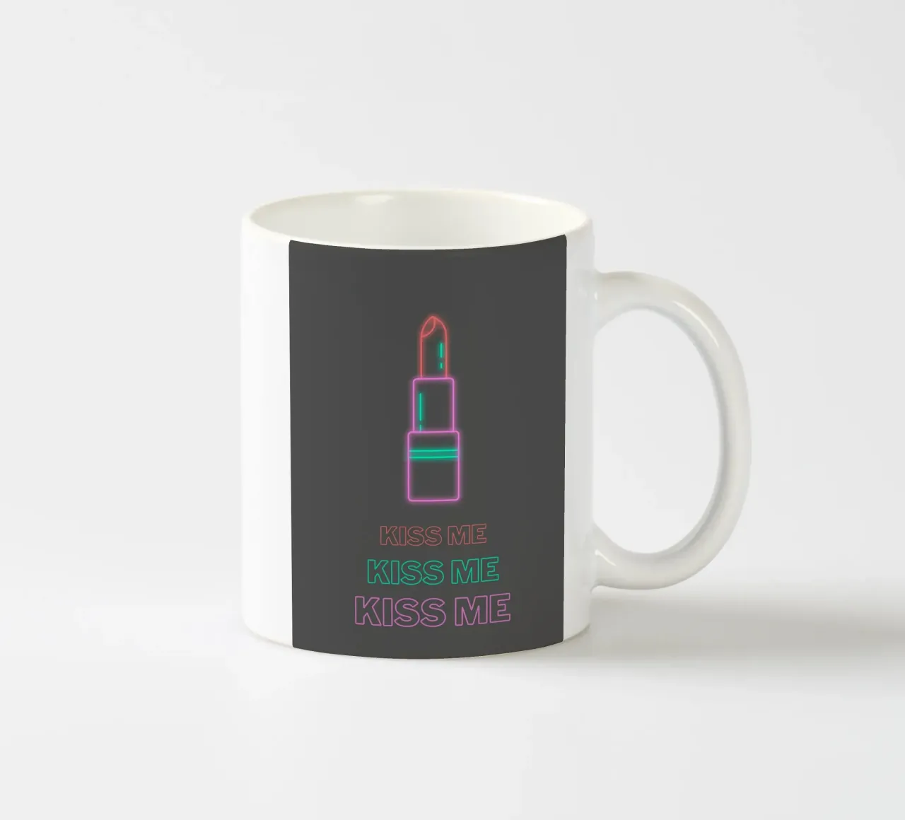 Neon Kiss tazza in ceramica da Dreamer10
