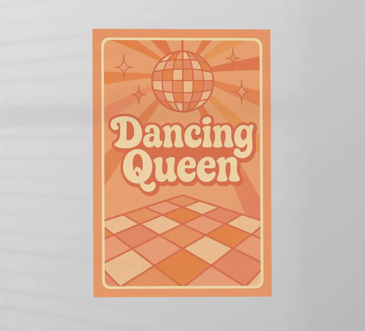 Dancing Queen pellicola backlit da Wall of Whispers