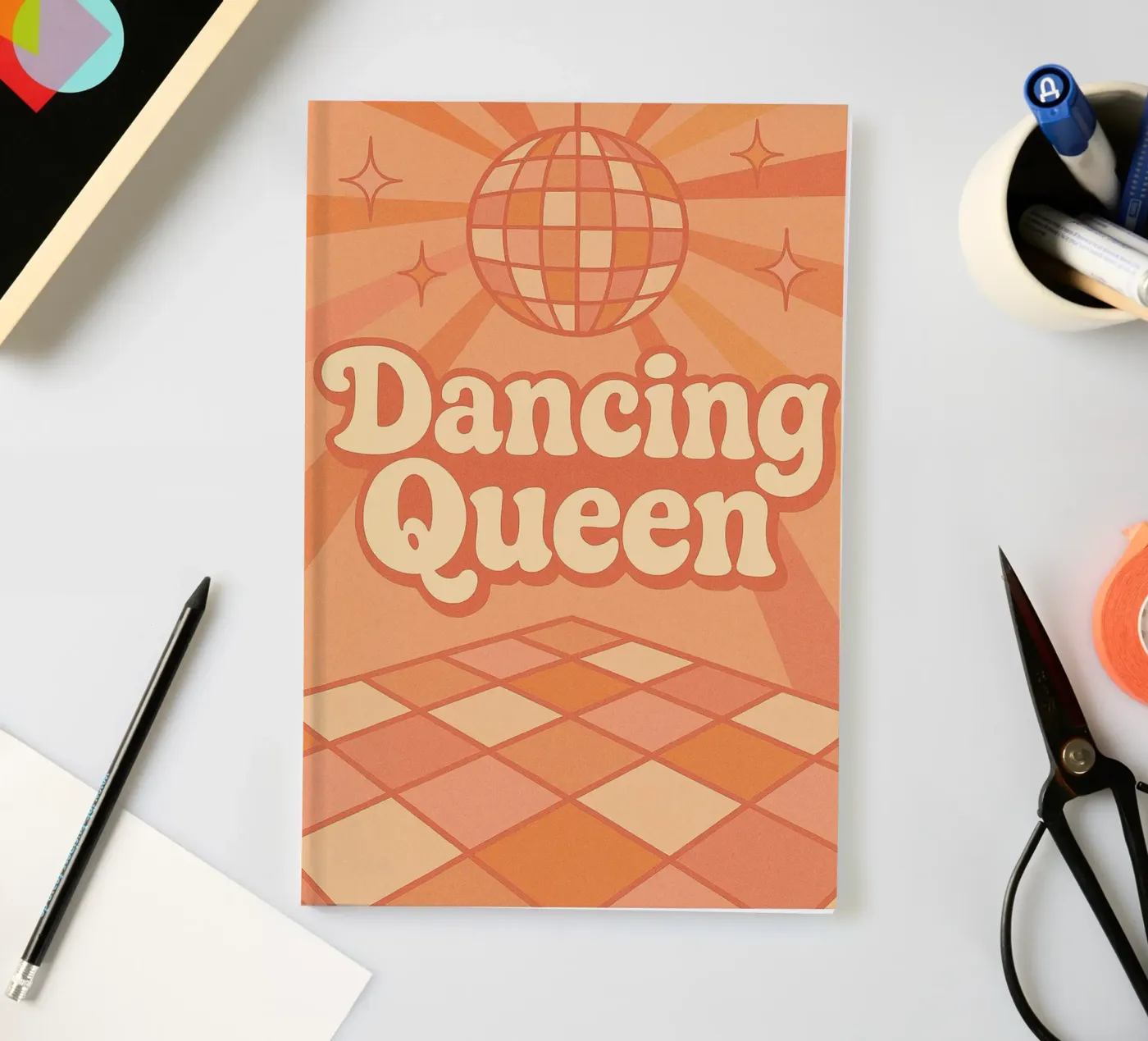 Dancing Queen notebook by Wall of Whispers