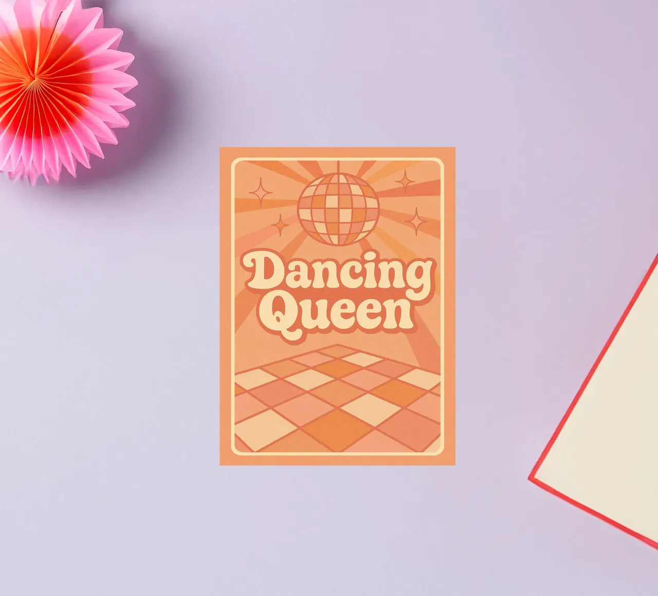 Dancing Queen sticker van Wall of Whispers