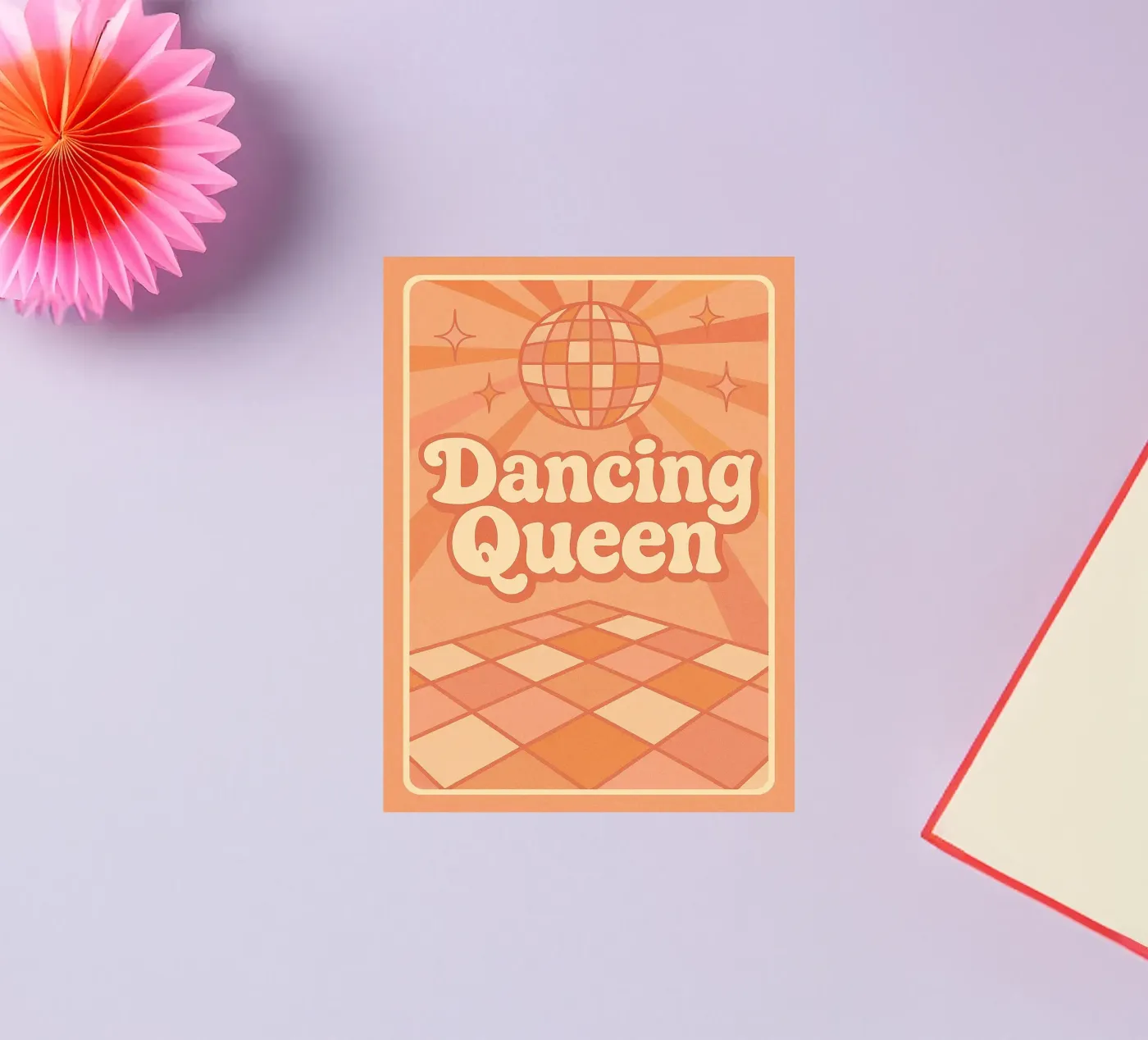 Dancing Queen sticker van Wall of Whispers
