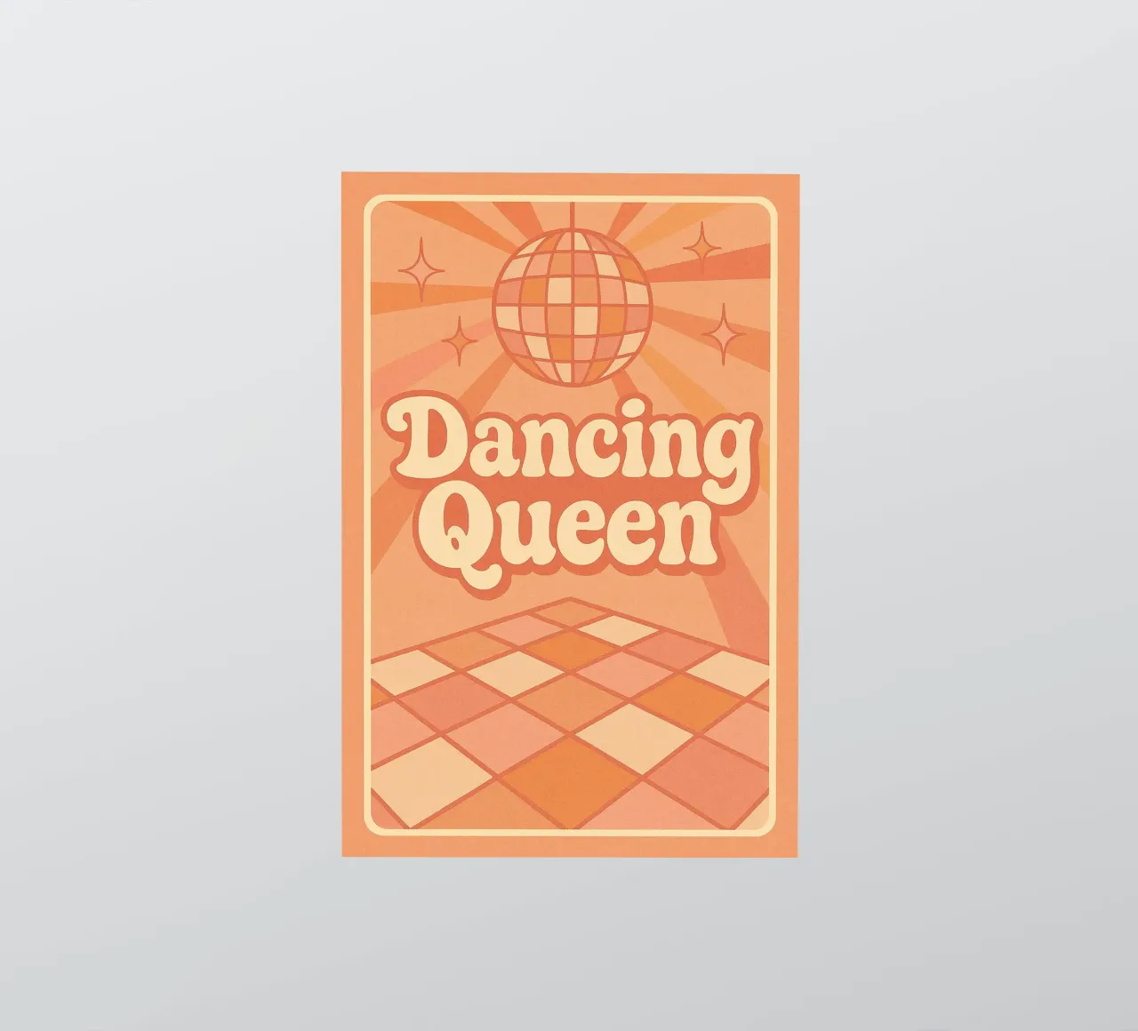 Dancing Queen sticker van Wall of Whispers
