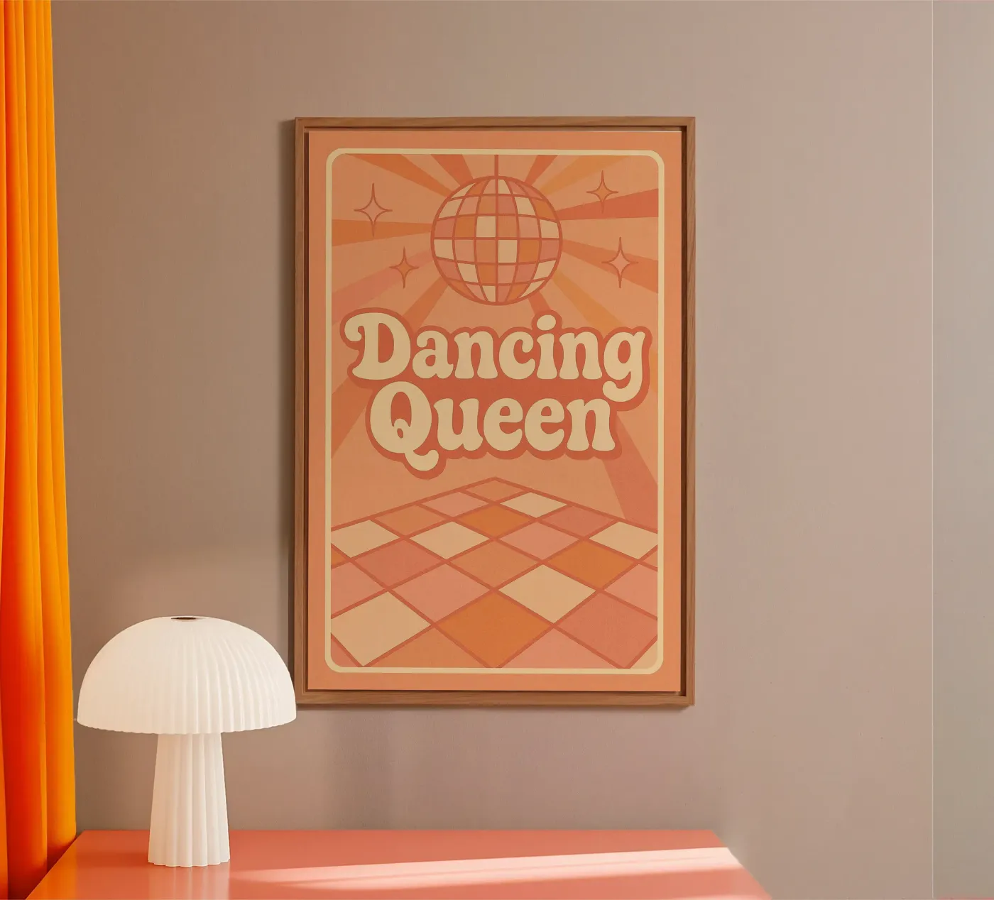 Dancing Queen alluminio dibond da Wall of Whispers