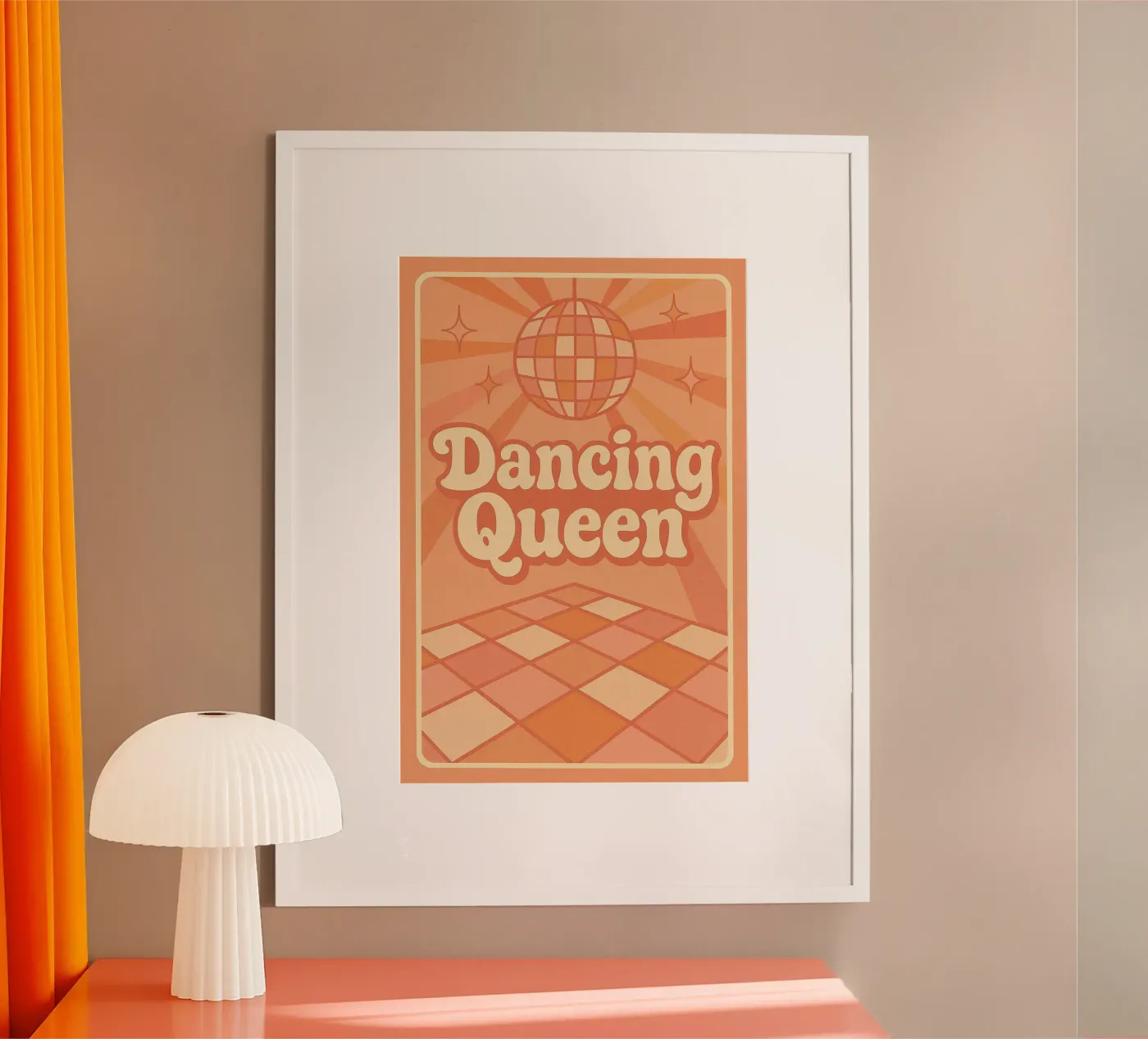 Dancing Queen Poster von Wall of Whispers