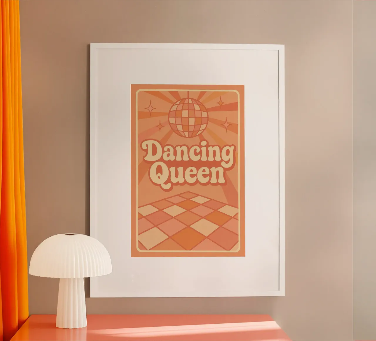 Dancing Queen poster da Wall of Whispers