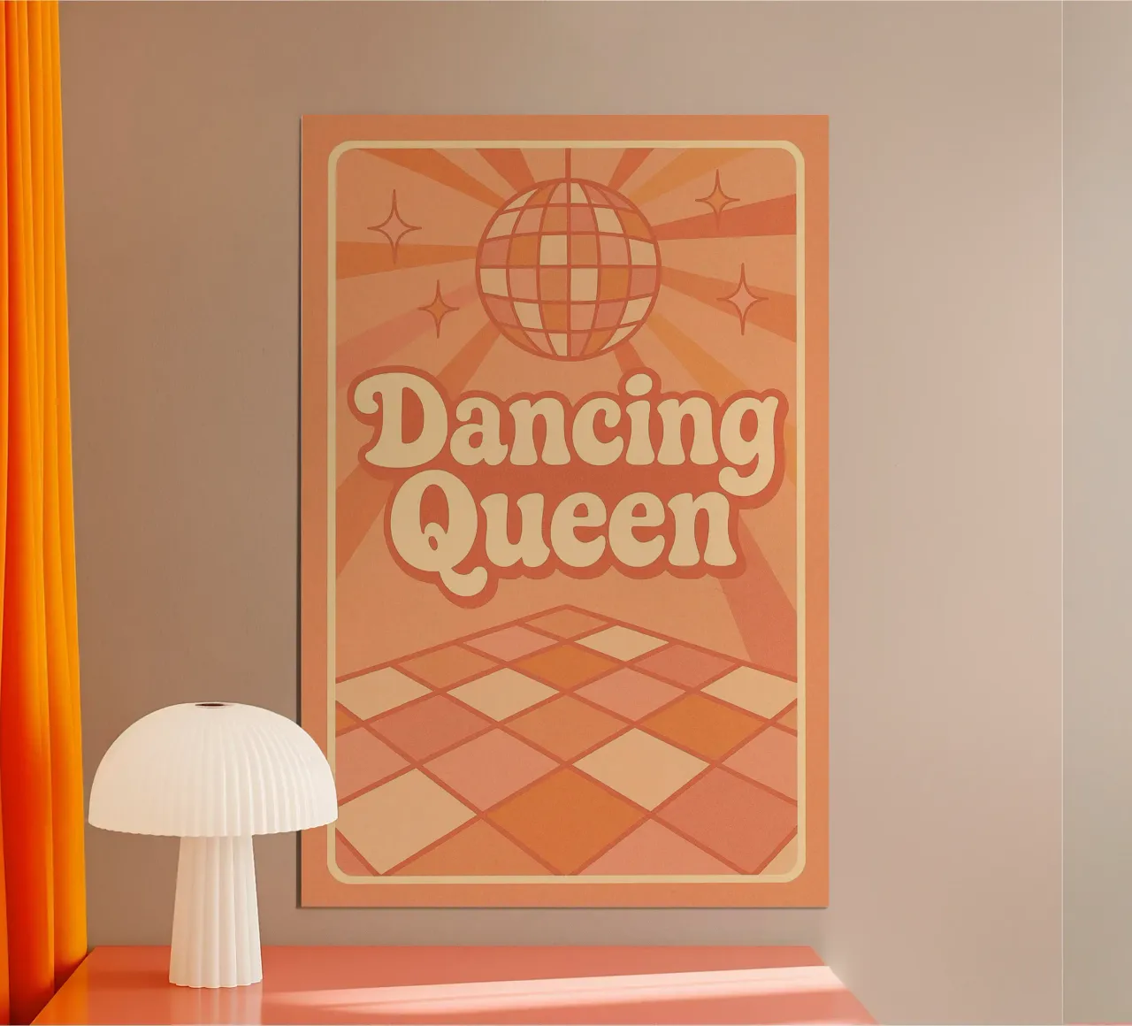 Dancing Queen poster da Wall of Whispers