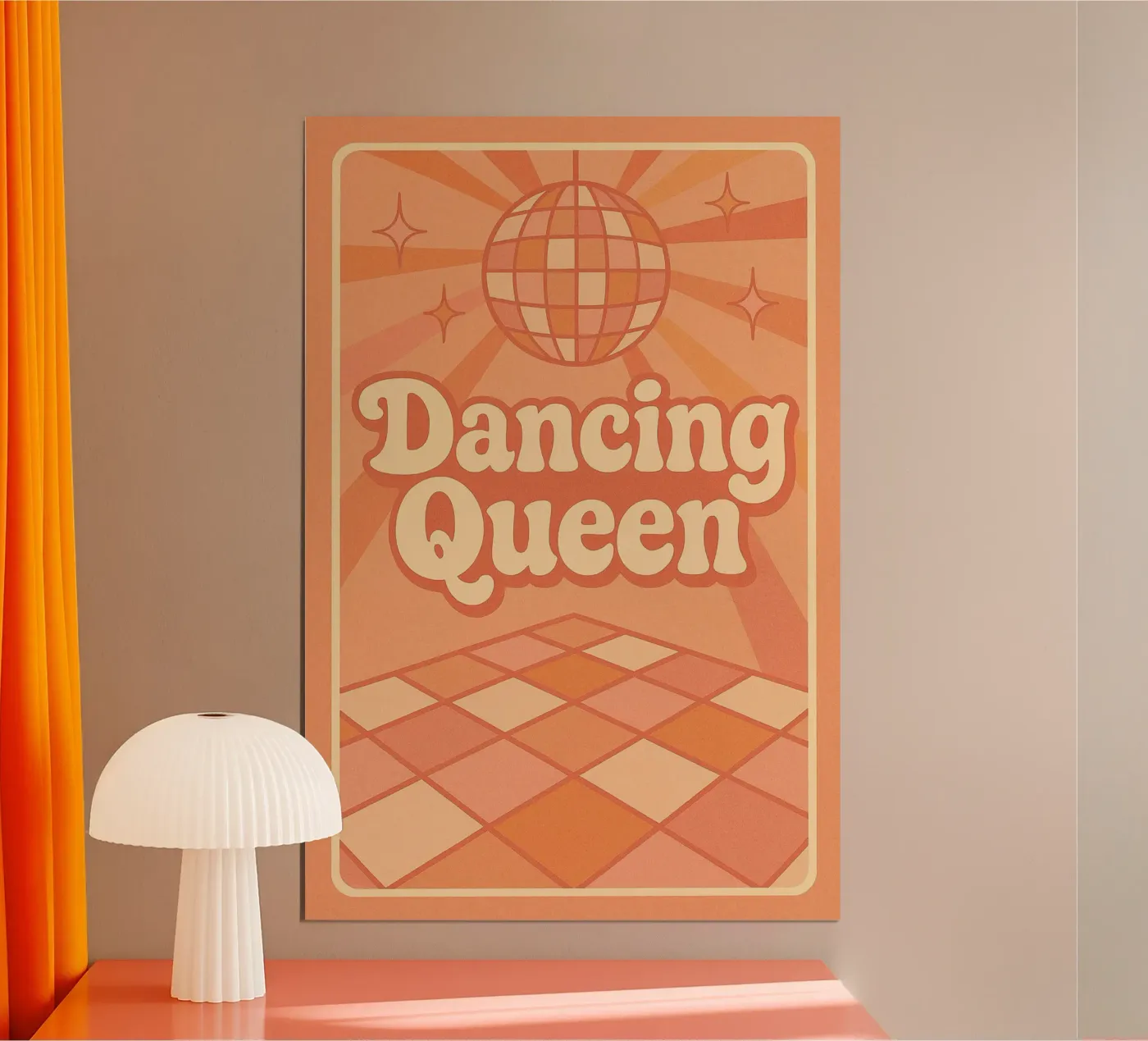 Dancing Queen poster de Wall of Whispers