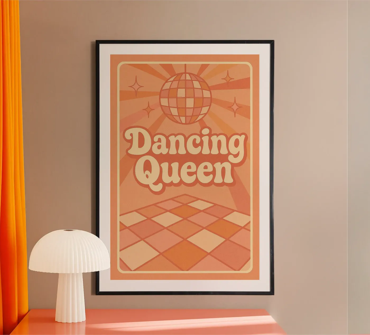 Dancing Queen poster de Wall of Whispers